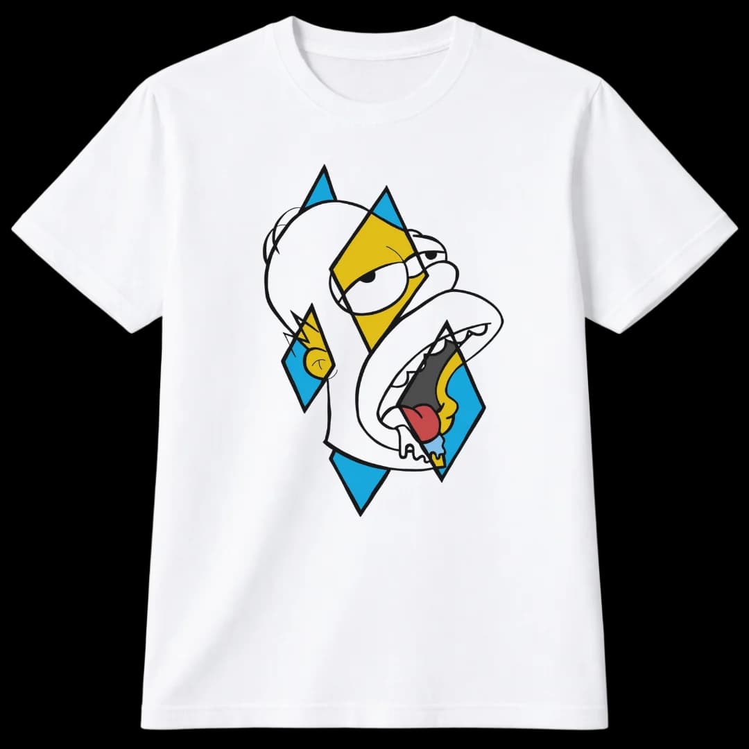 Remera Homero Arte