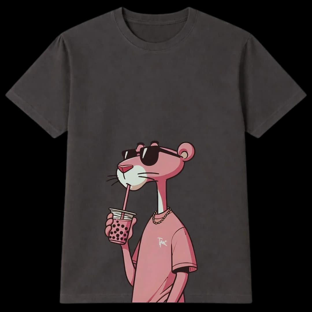 Remera Pantera Rosa Canchera